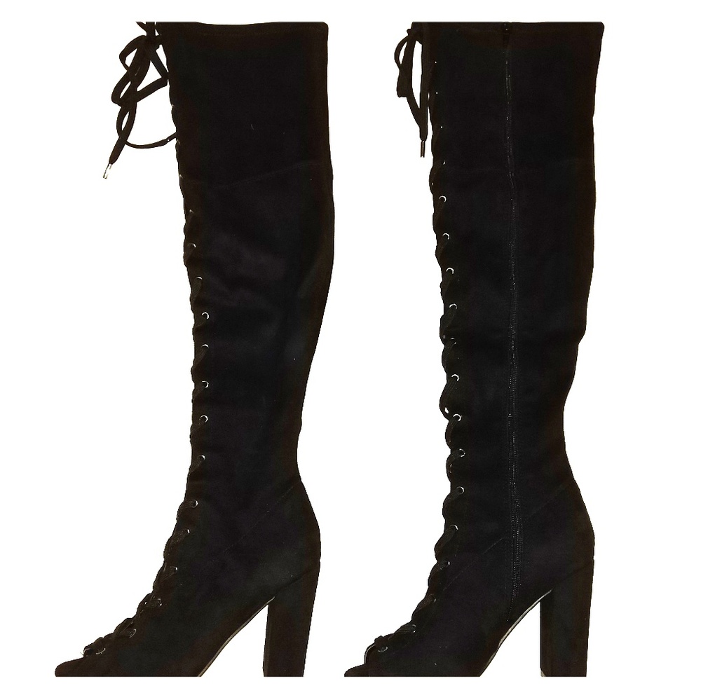 Guess Womens Casidi Open Toe Over Knee Fashion 6M